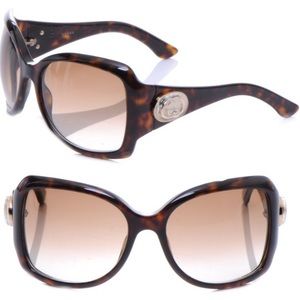 Gucci Oversized Tortoise Shell Sunglasses